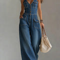 Benedetta | Tuta in denim ampia