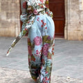 Set Camicia Gonna Stampa Floreale